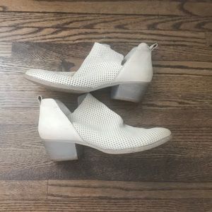 dolce vita perforated leather booties
